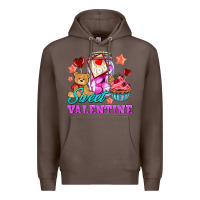 Coffee sweet valentine Premium Hoodie - AdoDesignShop