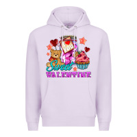 Lilac sweet valentine Premium Hoodie - AdoDesignShop