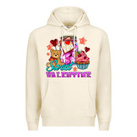 Tofu sweet valentine Premium Hoodie - AdoDesignShop
