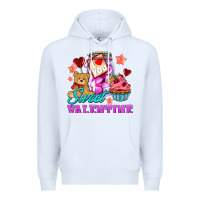 White sweet valentine Premium Hoodie - AdoDesignShop