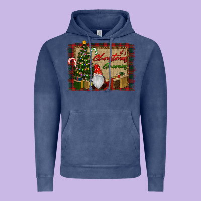 It's Christmas Gnomes Vintage Hoodie Designed By Ranaportraitstore