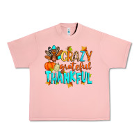 Salmon crazy grateful thankful Urban Heavy Tee - Zillion Design Studio
