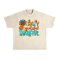 Sandshell crazy grateful thankful Urban Heavy Tee - Zillion Design Studio