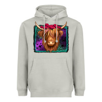 Moon Dust halloween highland cow Heavyweight Hoodie - Jasminsmagicworld