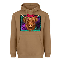 Toasted Coconut halloween highland cow Heavyweight Hoodie - Jasminsmagicworld