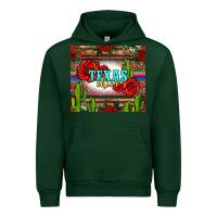 Forest Green texas chica with roses Urban Hoodie - Jasminsmagicworld