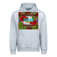 Heather Grey texas chica with roses Urban Hoodie - Jasminsmagicworld