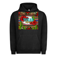 Pigment Black texas chica with roses Urban Hoodie - Jasminsmagicworld