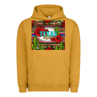 Pigment Peanut Butter texas chica with roses Urban Hoodie - Jasminsmagicworld