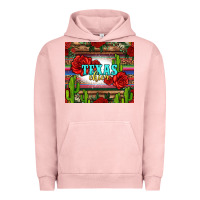 Pigment Salmon texas chica with roses Urban Hoodie - Jasminsmagicworld