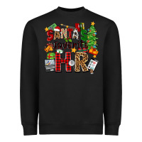 Black santa's favorite hr Heavyweight Sweatshirt - Zillion Design Studio