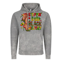 Cloud Rock steppin into black history Vintage Hoodie - Zillion Design Studio