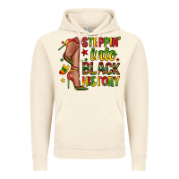 Vintage Artic steppin into black history Vintage Hoodie - Zillion Design Studio