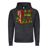 Vintage Black steppin into black history Vintage Hoodie - Zillion Design Studio