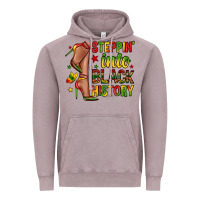 Vintage Zinc steppin into black history Vintage Hoodie - Zillion Design Studio