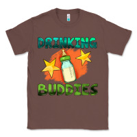 Chestnut drinking buddies with baby bottle Classic Tee - HRA Design Shop