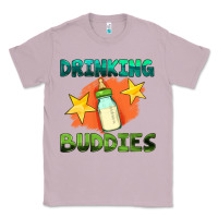 Lilac drinking buddies with baby bottle Classic Tee - HRA Design Shop
