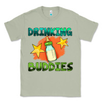 Matcha drinking buddies with baby bottle Classic Tee - HRA Design Shop