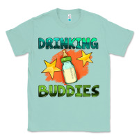 Seafoam drinking buddies with baby bottle Classic Tee - HRA Design Shop