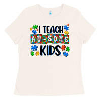 Bone i teach ausome kids Ladies Tee - AdoDesignShop