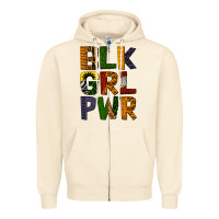 Sandshell black girl power Zipper Hoodie - BundleAndBundleShop