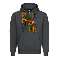 Smoke black girl power Zipper Hoodie - BundleAndBundleShop