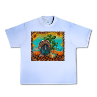 Grape Ice turkey and pumpkins Urban Heavy Tee - RanaPortraitStore