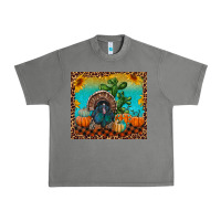 Tornado turkey and pumpkins Urban Heavy Tee - RanaPortraitStore