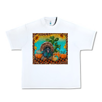 White turkey and pumpkins Urban Heavy Tee - RanaPortraitStore