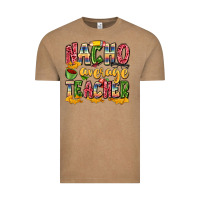 Vintage Coffee nacho average teacher Vintage Tee - Zillion Design Studio