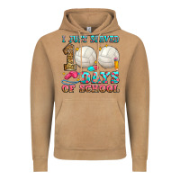 Vintage Camel i just served 100 days of school volleyball Vintage Hoodie - Zillion Design Studio