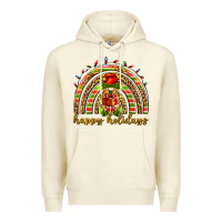 Sandshell Happy holidays elf gnome Premium Hoodie - NancyCooperArtShop