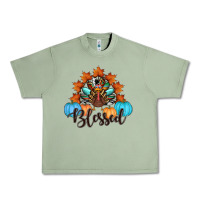 Oil Green thanksgiving turkey pumpkin blessed Urban Heavy Tee - RanaPortraitStore