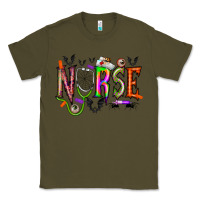 Army Green nurse halloween Classic Tee - RacoonDesign