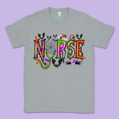 Nurse Halloween Classic Tee Designed By Racoondesign