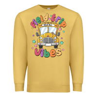 Antique Gold field trip vibes Premium Sweatshirt - MaliasSmallBusiness