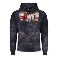 Cloud Black st. bernard dog coffee cups Vintage Hoodie - texasbilliewilder