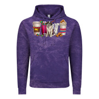Cloud Purple st. bernard dog coffee cups Vintage Hoodie - texasbilliewilder