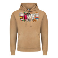Vintage Camel st. bernard dog coffee cups Vintage Hoodie - texasbilliewilder