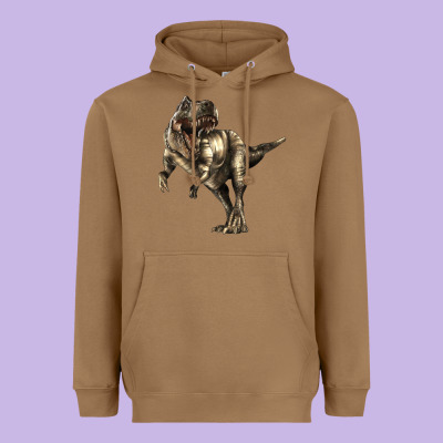 Tyrannosaurus T Rex Heavyweight Hoodie Designed By Lillyallendesigns