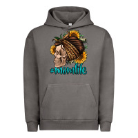 Pigment Tornado momlife skull with bandana Urban Hoodie - Jasminsmagicworld