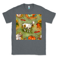 Charcoal Heather fall goats seamless pattern Classic Tee - BundleAndBundleShop