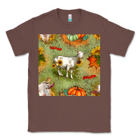 Chestnut fall goats seamless pattern Classic Tee - BundleAndBundleShop