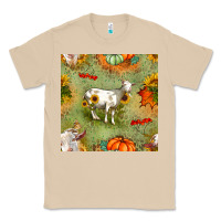 Mushroom fall goats seamless pattern Classic Tee - BundleAndBundleShop