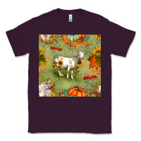 Plum fall goats seamless pattern Classic Tee - BundleAndBundleShop