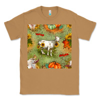 Toasted Coconut fall goats seamless pattern Classic Tee - BundleAndBundleShop