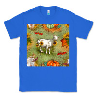 True Royal fall goats seamless pattern Classic Tee - BundleAndBundleShop