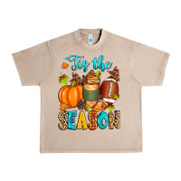 French Oak 'tis the season american  football Urban Heavy Tee - Zillion Design Studio