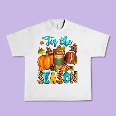 'tis The Season American  Football Urban Heavy Tee Designed By Zillion Design Studio