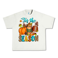 Pistachio 'tis the season american  football Urban Heavy Tee - Zillion Design Studio